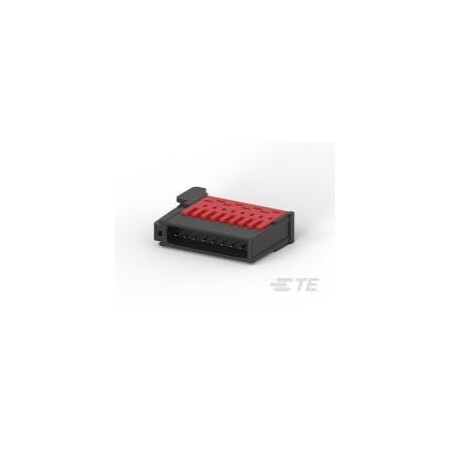 Te Connectivity RITS CONN. PLUG ASSY 8P RED 1-1473562-8